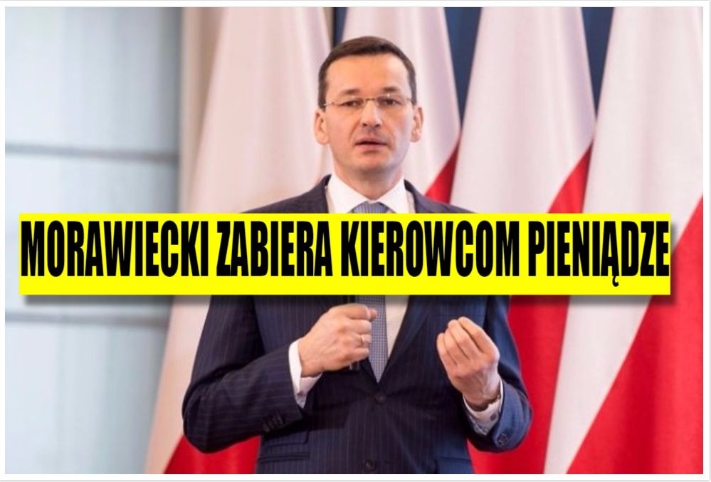 Kierowcy będą wściekli. Nowy pomysł Morawieckiego uderzy ich po kieszeniach