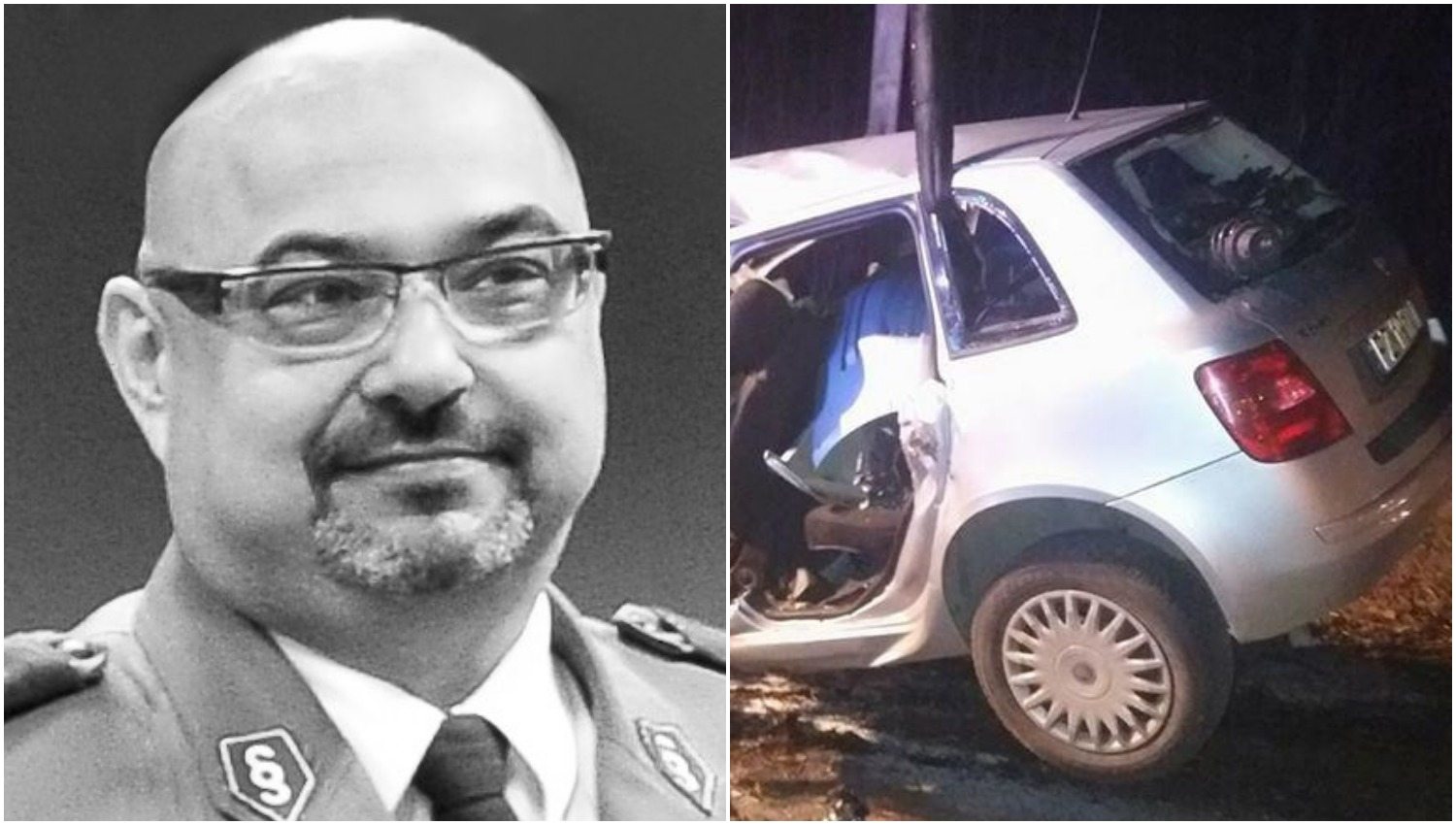 Koszmarna śmierć komendanta policji. Te zdjęcia są drastyczne (FOTO)