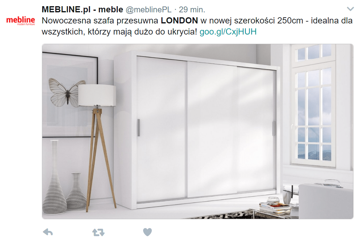 Skandal! Polska firma wykorzystuje zamach w Londynie do promocji mebli