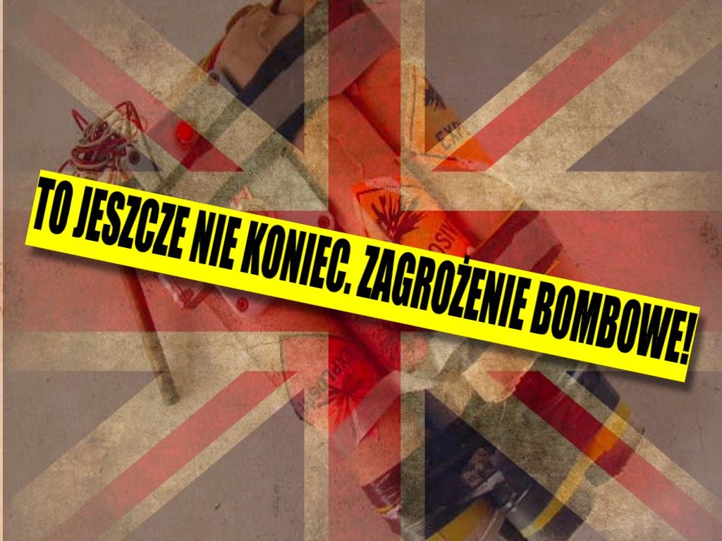 To jeszcze nie koniec. Zagrożenie bombowe w Londynie!