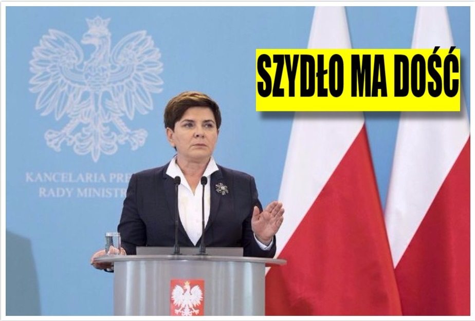 Szydło ma dość, chciała się podać do dymisji. Jest odpowiedź ministra
