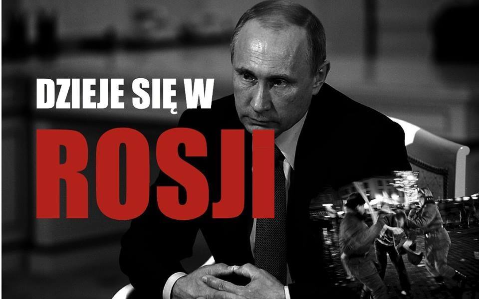 Dzieje się w Rosji. Antyrządowe protesty w całym kraju, służby brutalnie je tłumią (VIDEO+ZDJĘCIA)