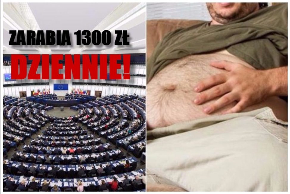Oto najbardziej leniwy polski europoseł. Zarabia 1300 zł dziennie i nic nie robi