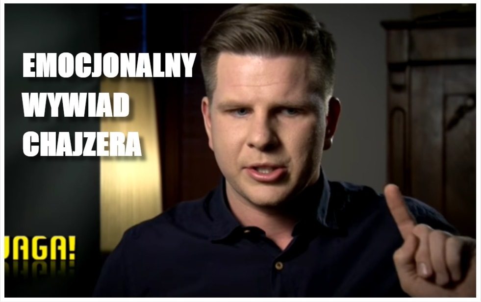 Mocny wywiad Chajzera wyciska łzy. "Tym sku*wysynom nigdy tego nie wybaczę" (VIDEO)