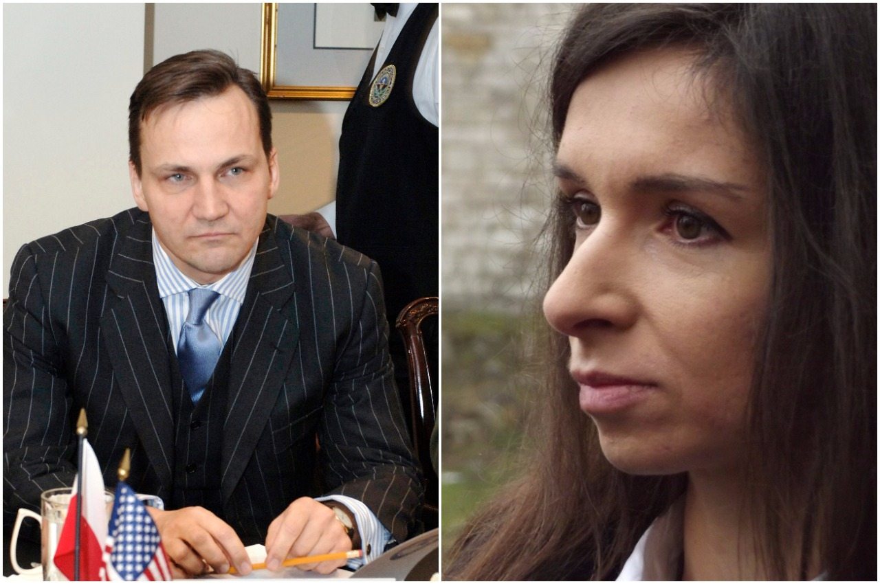 Ostre starcie Sikorskiego z Kaczyńską. "Odezwała się ta co za śmierć rodziców..."
