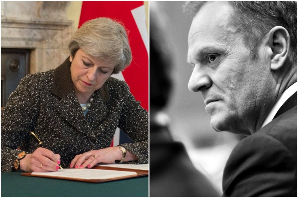 Tusk otrzymał specjalny list od premier Wielkiej Brytanii. Pozbawiła go złudzeń (VIDEO)