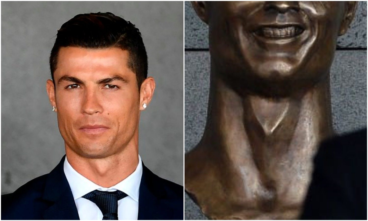 Internet śmieje się do rozpuku. Wszystko przez absurdalną rzeźbę Ronaldo (FOTO)