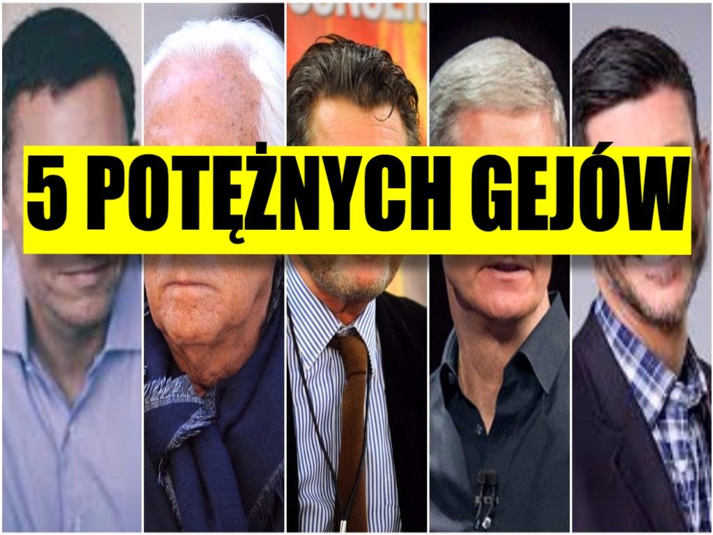 Pięciu potężnych gejów, którzy trzęsą światem