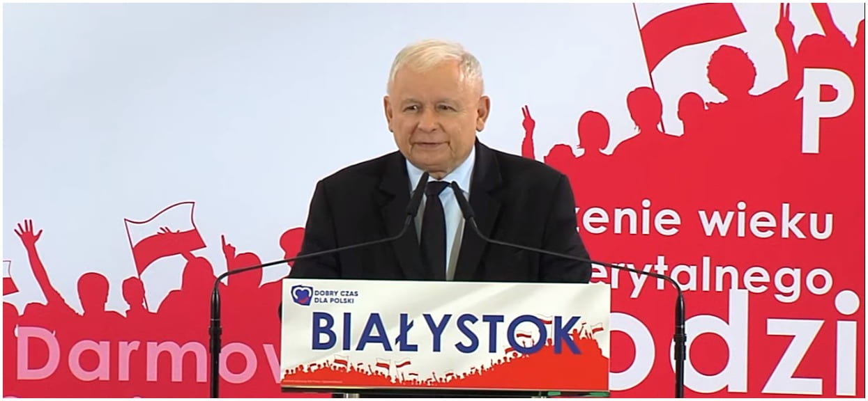"1 mężczyzna, 1 kot, 1 willa w prezencie po komunistach". Gretkowska ostro odpowiada Kaczyńskiemu