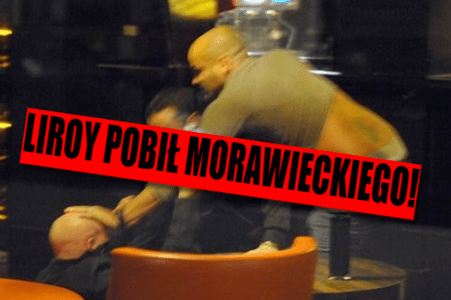 Z ostatniej chwili: Bójka w Warszawie, Morawiecki brutalnie pobity w starciu z Liroyem (VIDEO)