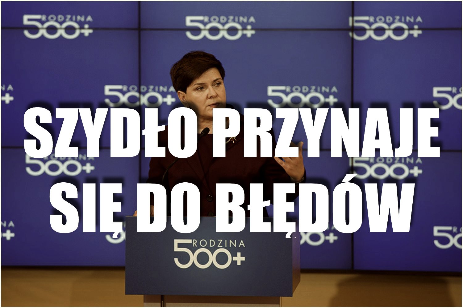 Premier Szydło przyznała się do błędów. "Można było ich uniknąć gdyby było..."