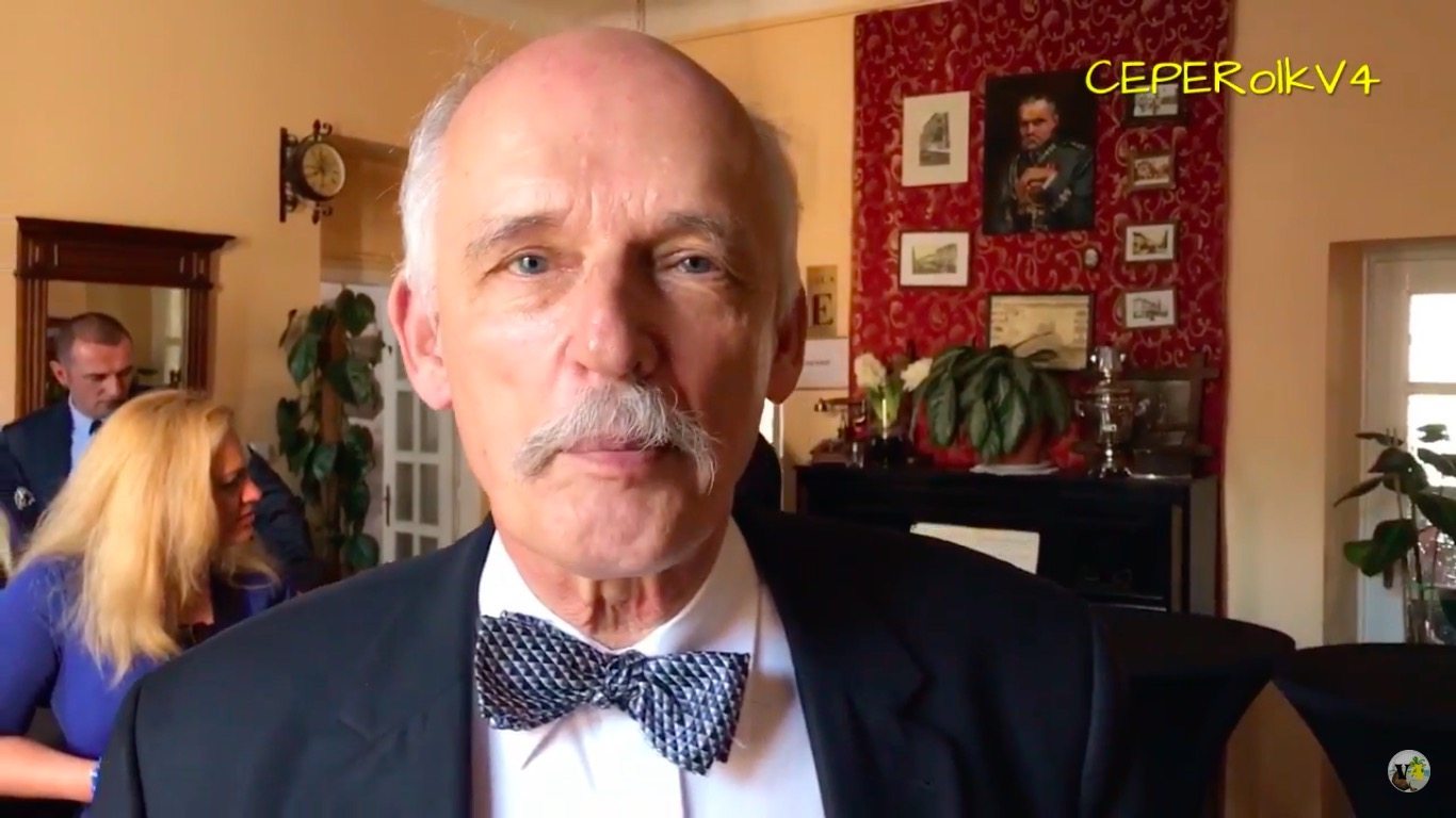 To nie prima aprilis. Janusz Korwin-Mikke znowu zmienia nazwę partii! (VIDEO)