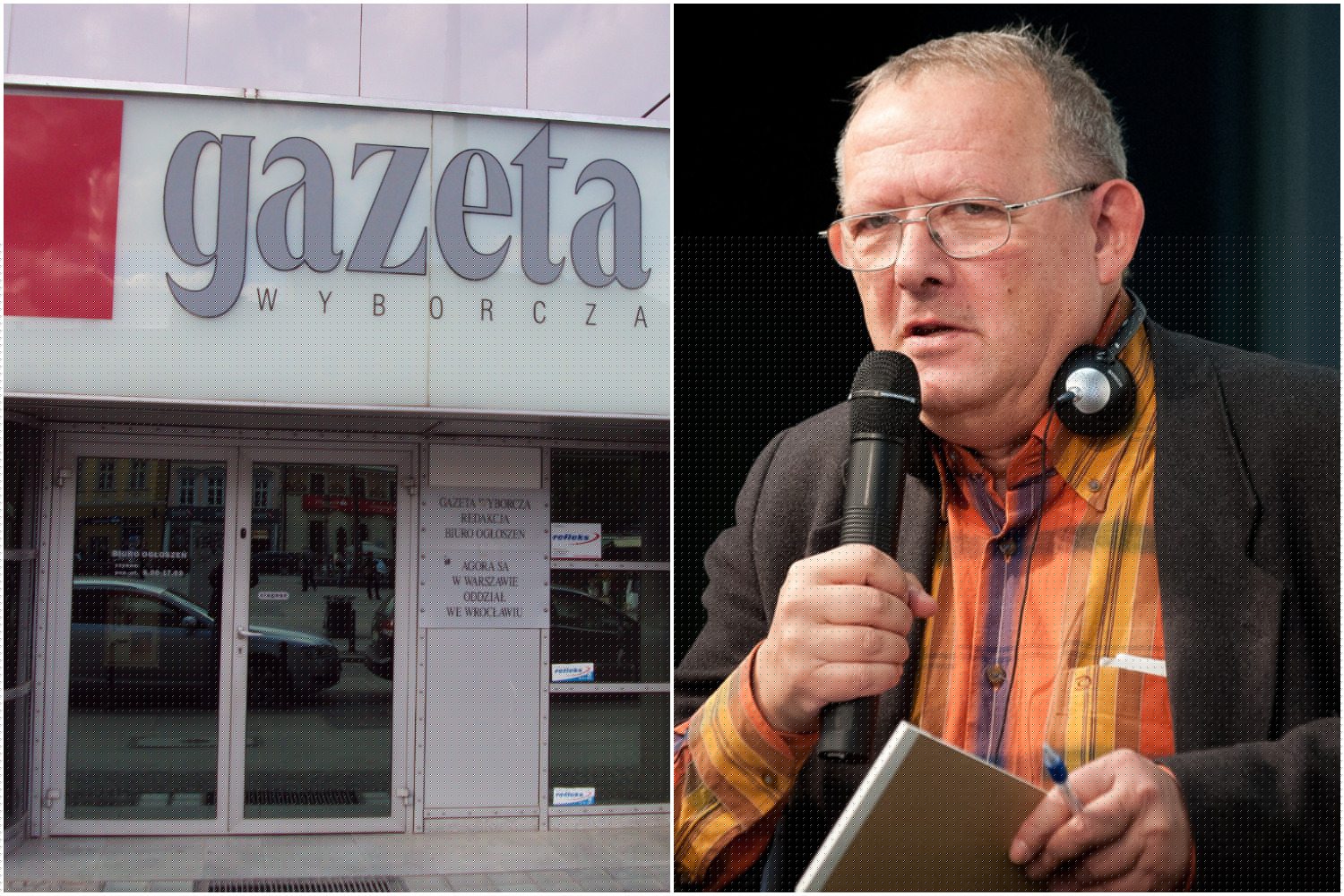 Afera na wernisażu w ,,Wyborczej". Artysta pokazał koszulkę i Michnika zamurowało