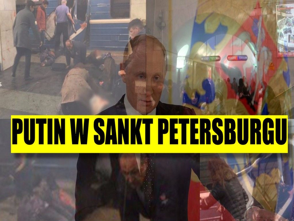 Z ostatniej chwili: Putin w chwili zamachu był w Sankt Petersburgu!