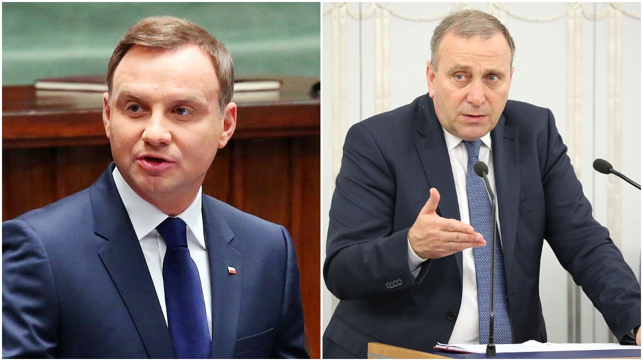 Sondaż zaufania do polityków. Andrzej Duda i Grzegorz Schetyna na dwóch końcach skali