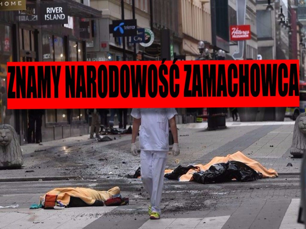Znamy narodowość terrorysty odpowiedzialnego za wczorajszy zamach w Szwecji!