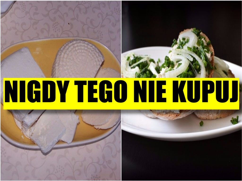 Nigdy nie kupuj tego twarogu! Nie wiadomo co jest w środku