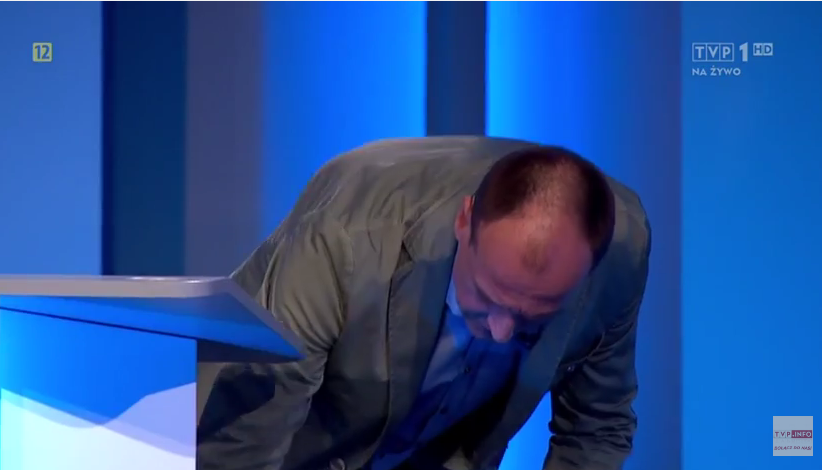 Debata: Kukiz przynosi krzesło dla nieobecnego prezydenta (video)