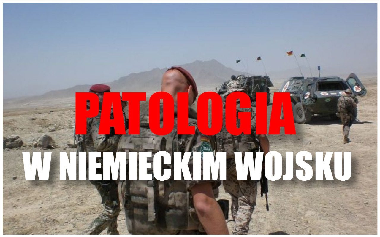 Absolutna patologia w niemieckim wojsku. Oficer aresztowany