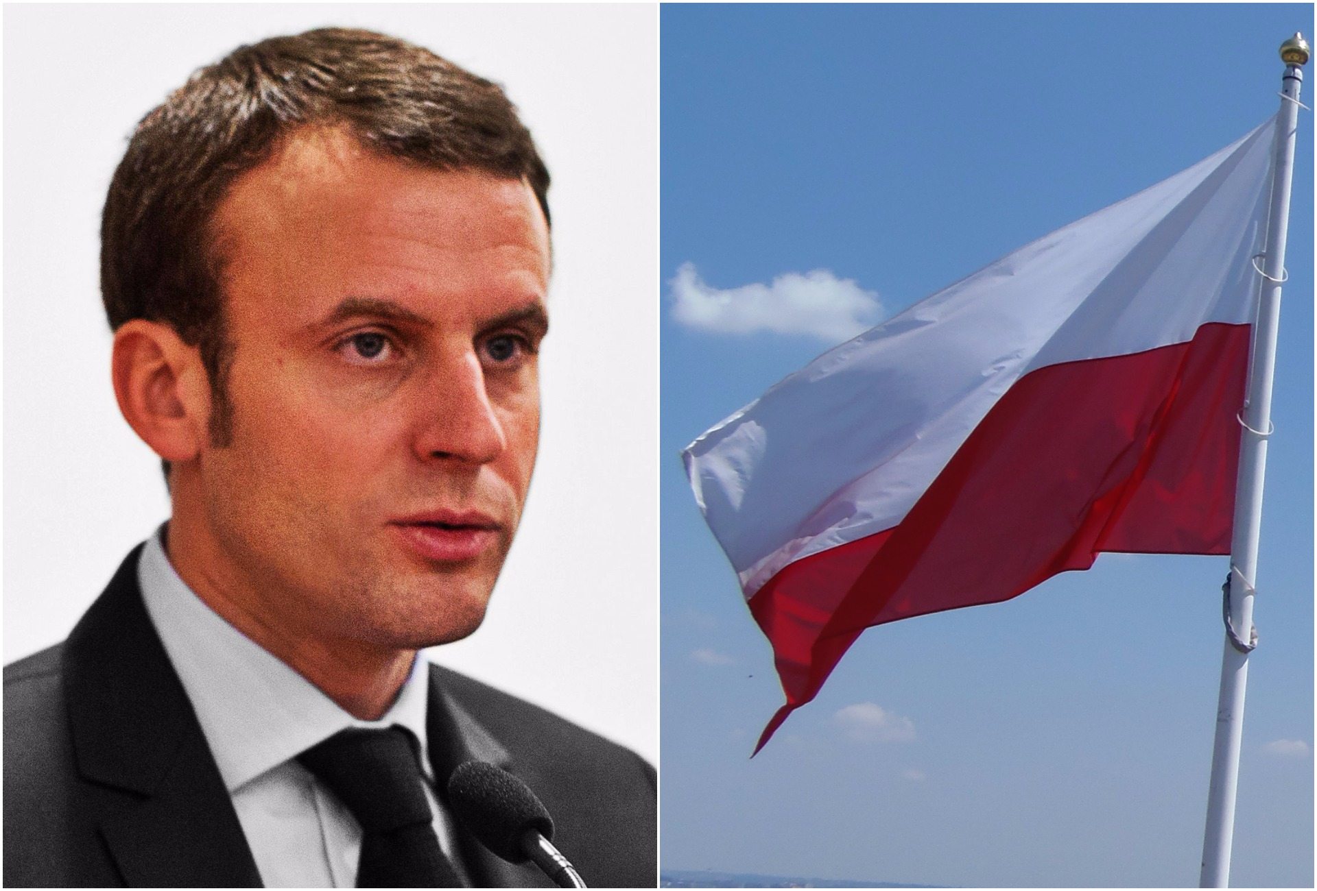 Lider wyborów we Francji pogroził Polsce. Odpowiedź była natychmiastowa