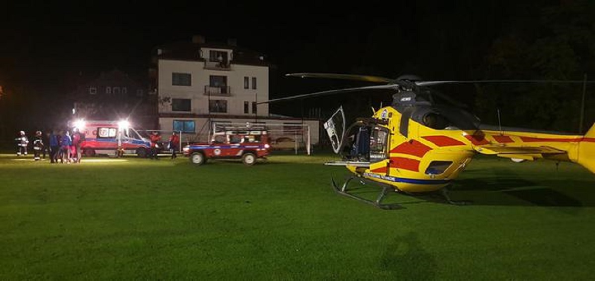 Mężczyzna wpadł do ognia, wszystko przez napad nieuleczalnej choroby. Dramat na południu Polski