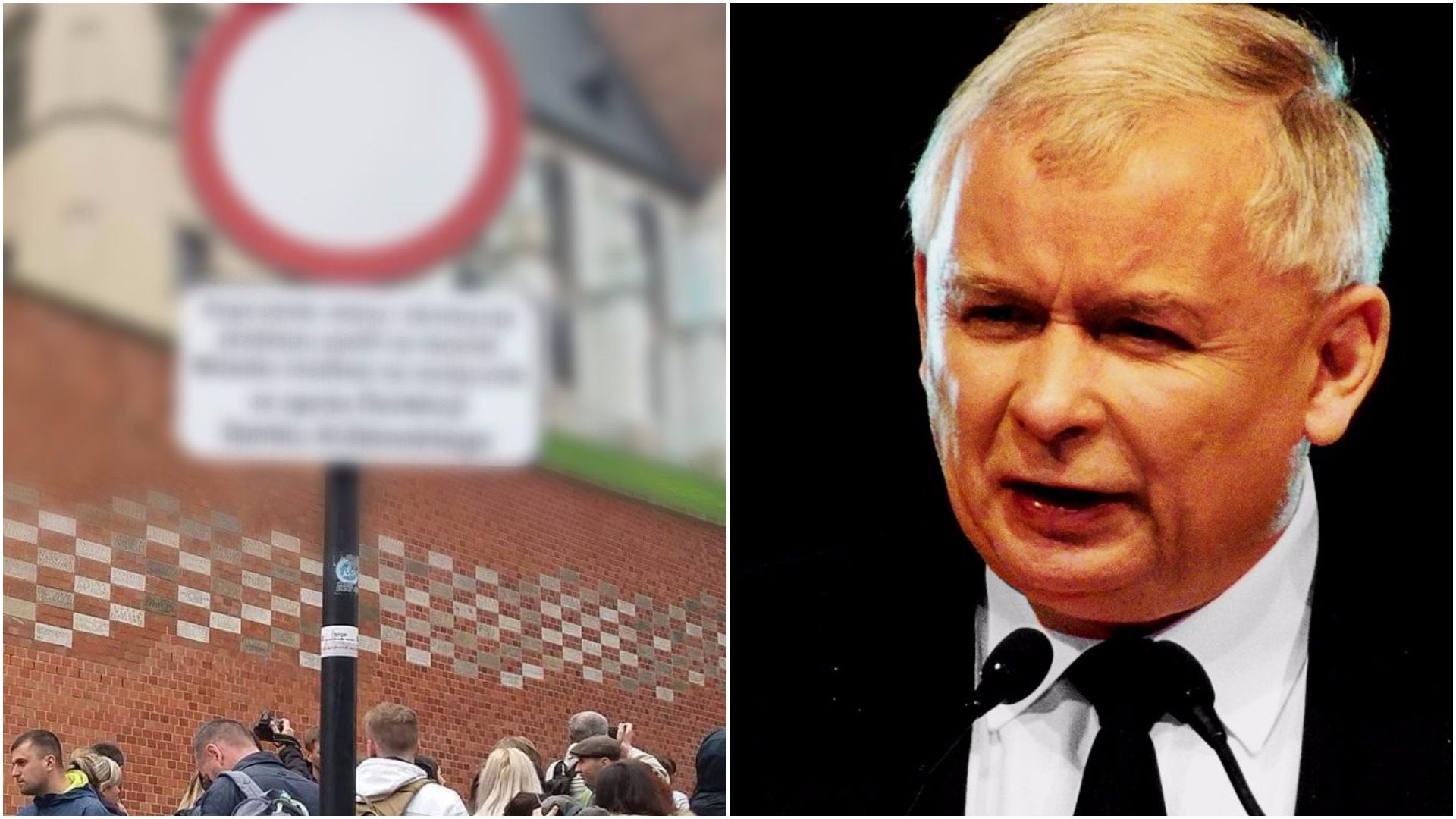 Przed Wawelem pojawił się nowy znak. Kaczyński nie będzie zadowolony... (FOTO)