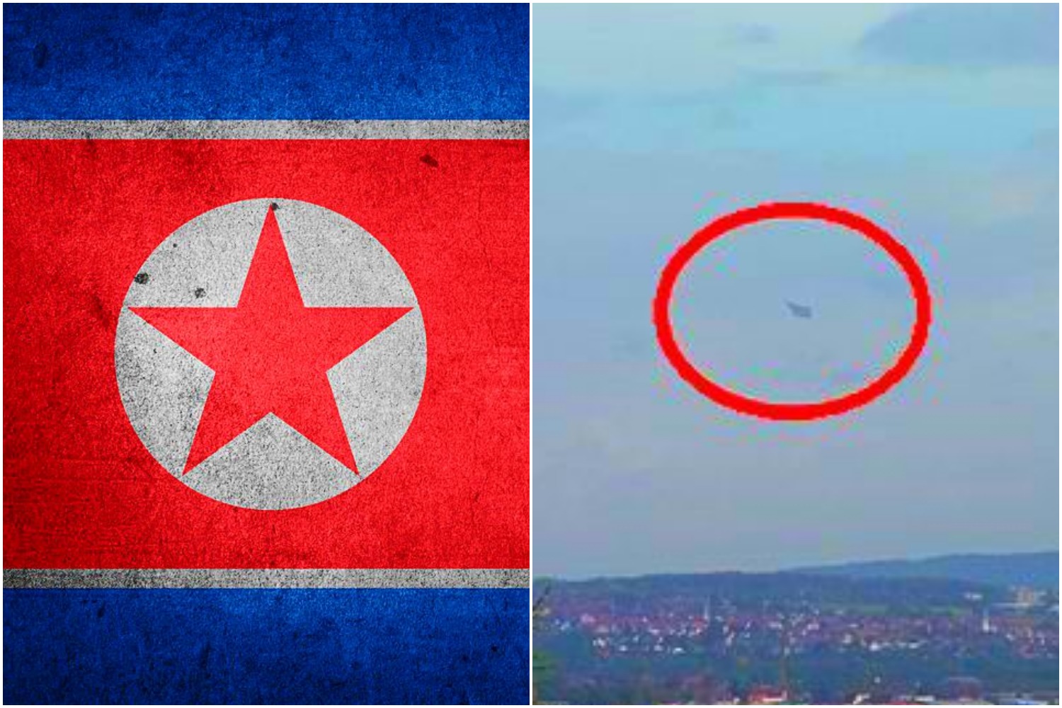 Tajemniczy obiekt latał nad Koreą