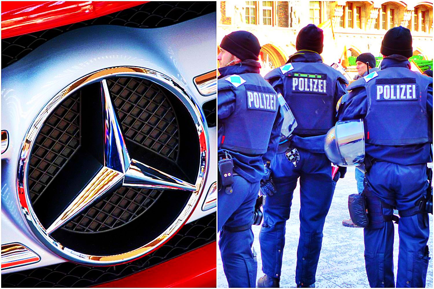 Wielka policyjna akcja przeciwko Mercedesowi. Oszukują jak bazarowi handlarze