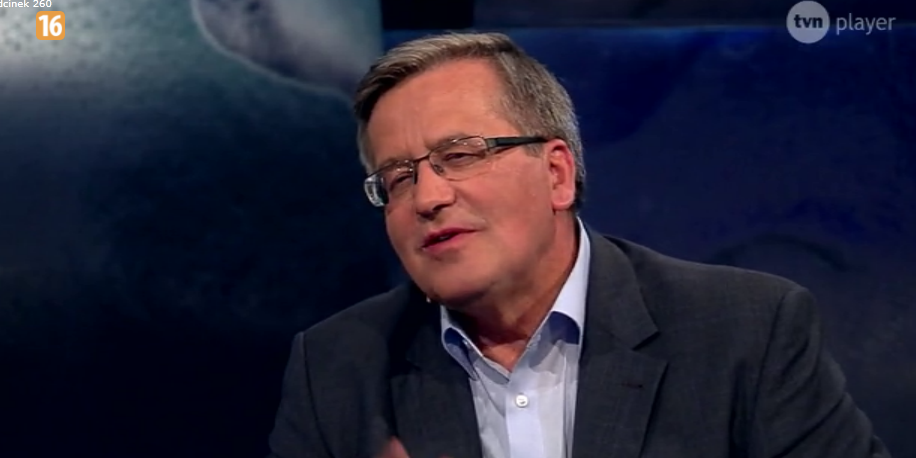 Komorowski u Wojewódzkiego: polityka, sny o seksie i apel do widzów