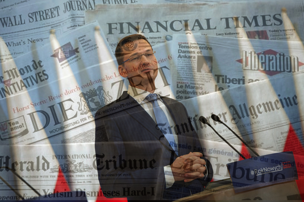 Media: Międzynarodowa kompromitacja Morawieckiego. "Robi z siebie głupka"