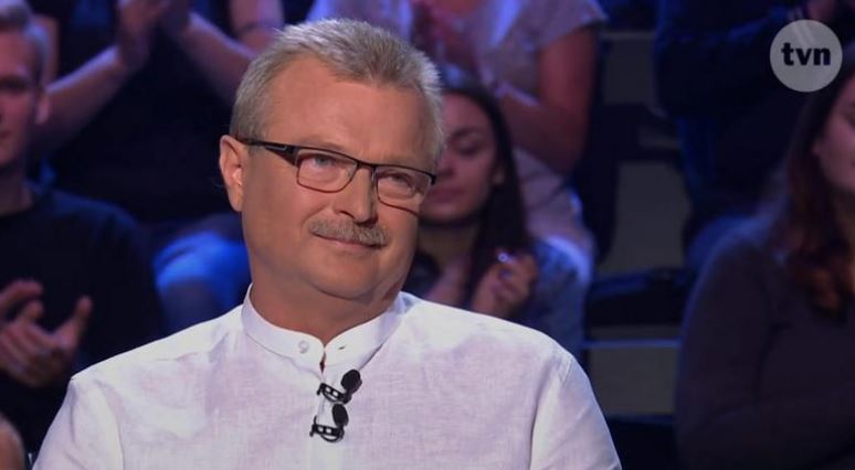 Syn pogrążył ojca na oczach milionów widzów programu "Milionerzy". Pan Mieczysław miał nietęgą minę
