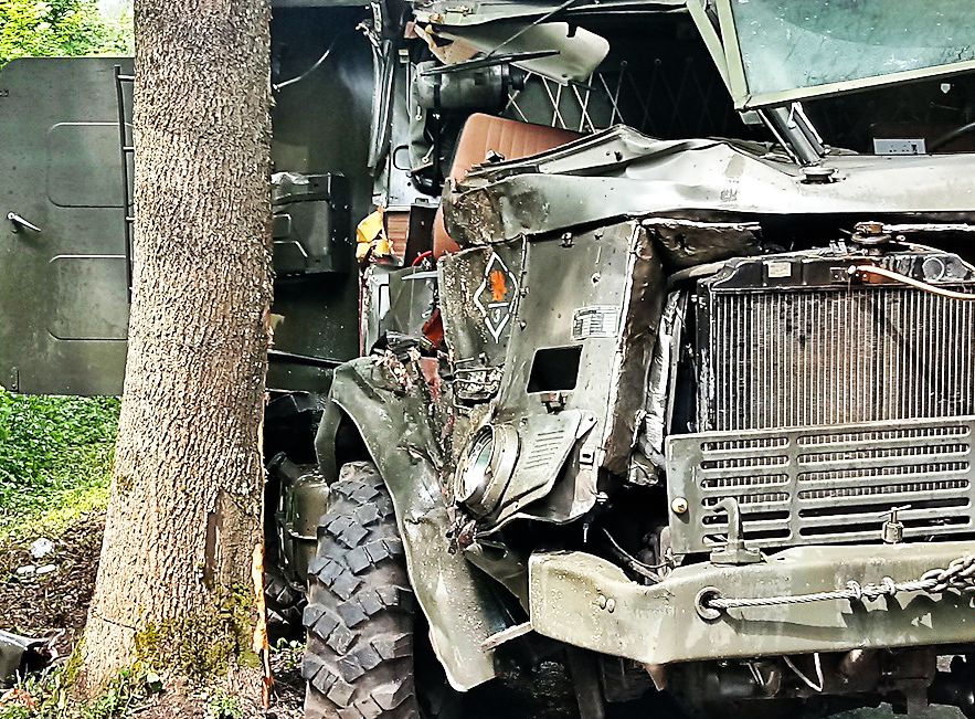 Tragiczny wypadek polskiego wojska. Żołnierze w szpitalu (FOTO)