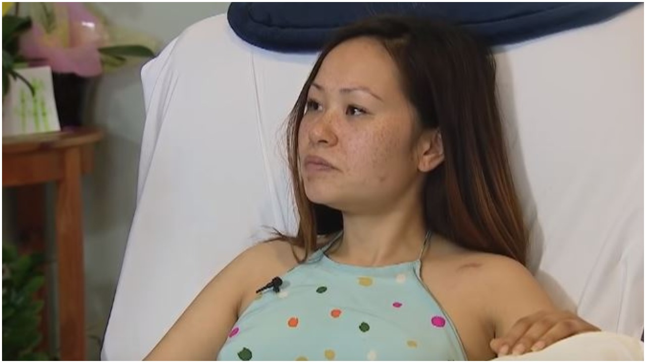 Bez opamiętania dźgali nożem ciężarną nauczycielkę. Nagranie z kamery mrozi krew w żyłach