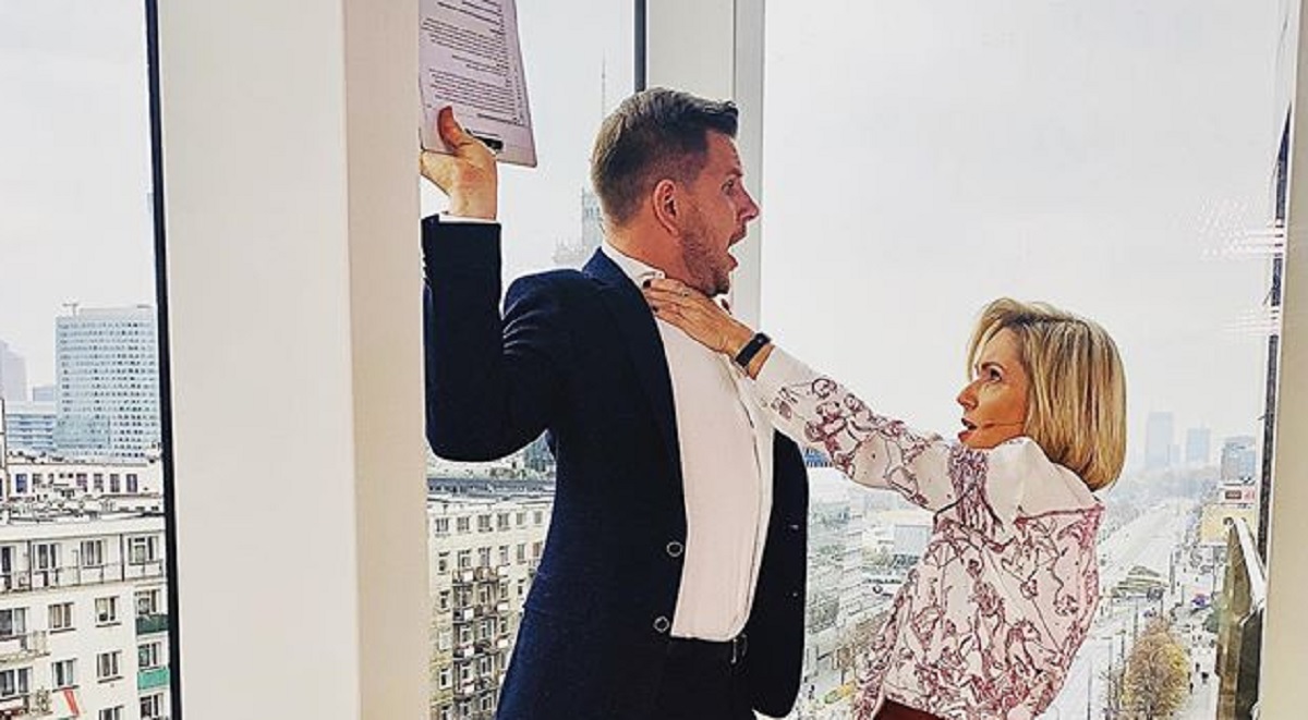 Dziennikarka TVN przyłapała Filipa Chajzera. Nie wytrzymała, działo się na wizji