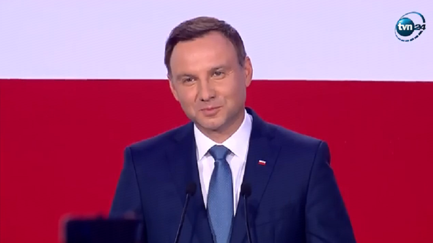 Andrzej Duda podziękował wyborcom, sztabowi, rodzinie, internautom i kontrkandydatowi