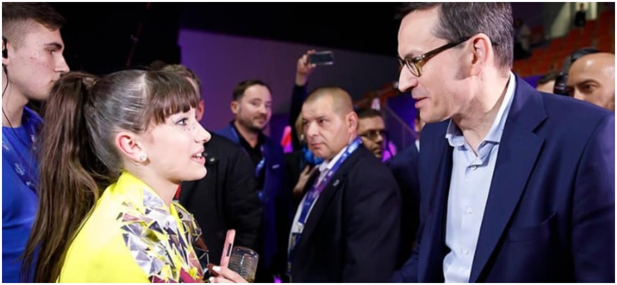 Mateusz Morawiecki skomentował występ Viki Gabor. Pełne emocji słowa, przesadził?