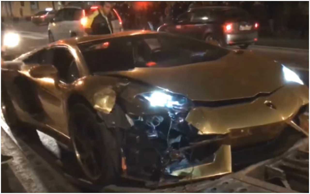 Pamiętacie wypadek złotego Lamborghini w Warszawie? Takiego zwrotu akcji się nie spodziewaliśmy