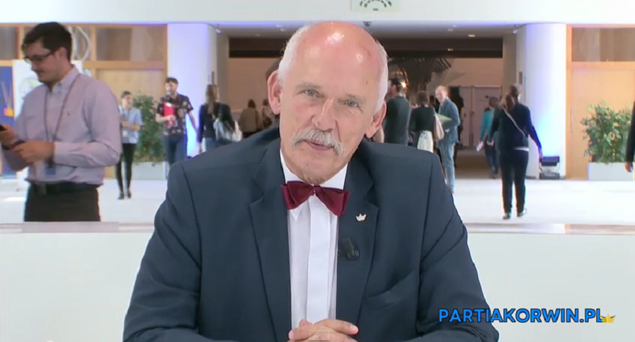 Korwin-Mikke wieszczy koniec ludzkości, ma nadzieję w młodych Polakach