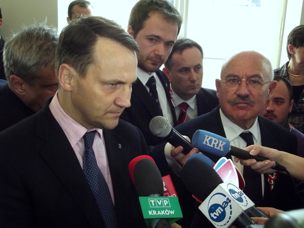 Sikorski odchodzi ale będzie liderem list wyborczych w Bydgoszczy