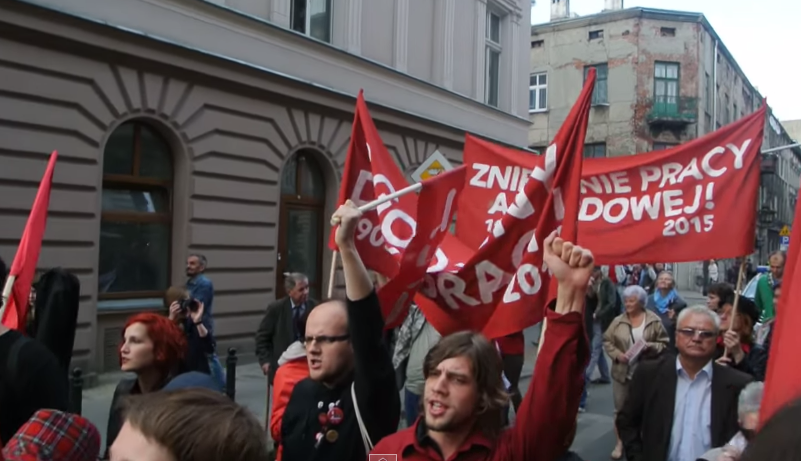 Nowak o marszu lewicy: Ciarki podczas Międzynarodówki