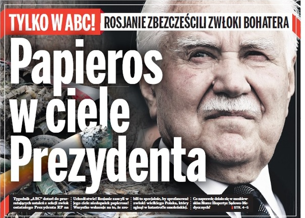 Smoleńsk. Rosjanie zaszyli papierosa w ciele Ryszarda Kaczorowskiego