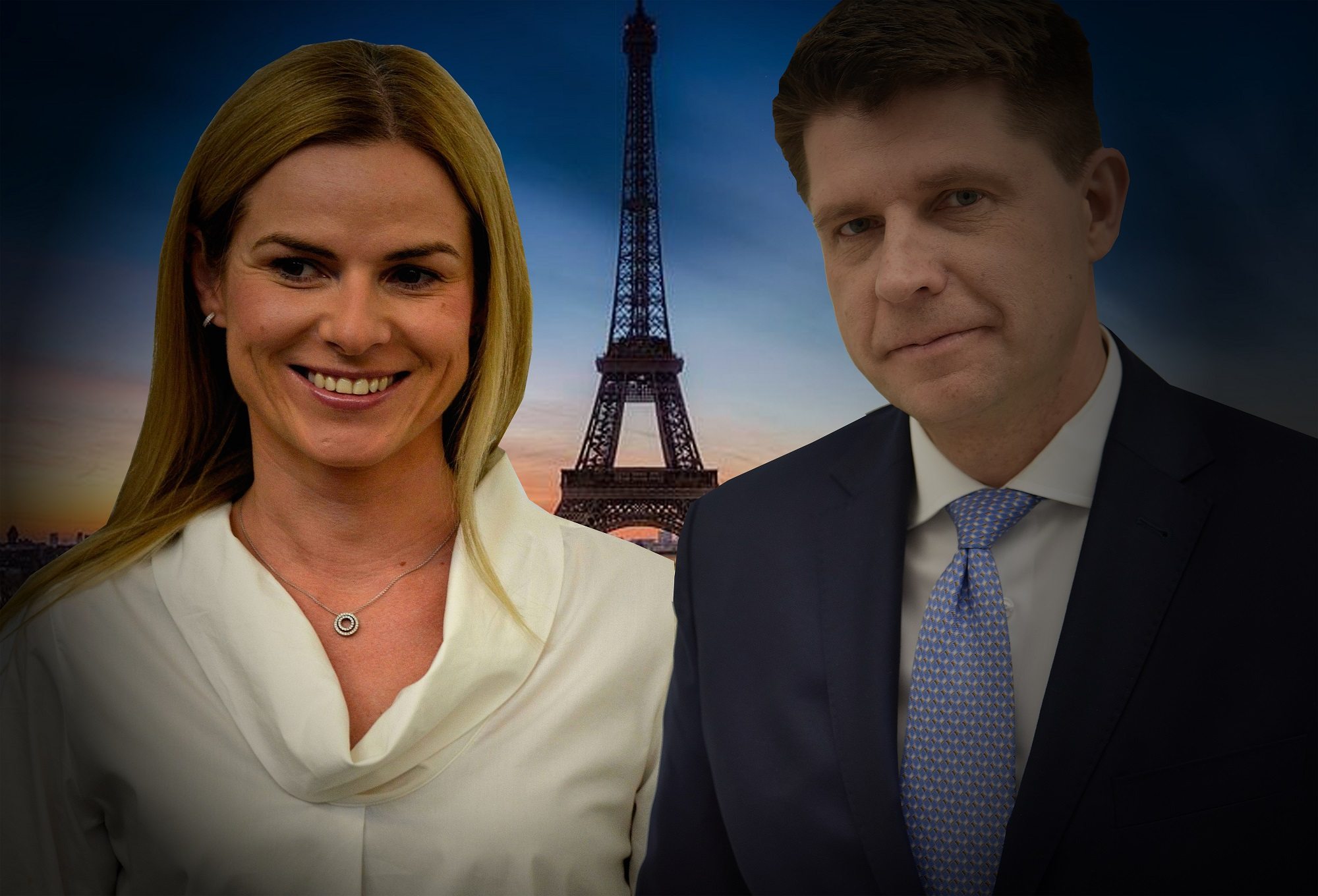 Wyciekły romantyczne zdjęcia Petru i Schmidt z Paryża