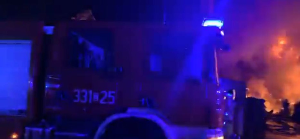 Ogromny pożar na zachodzie Polski. Straszne chwile, niebezpieczeństwo jest coraz większe