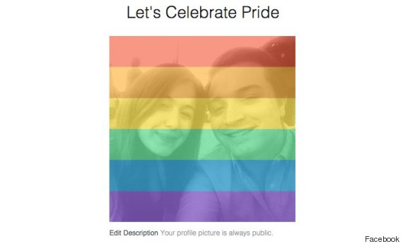 Facebook pokrywa zdjęcia profilowe użytkowników tęczową flagą