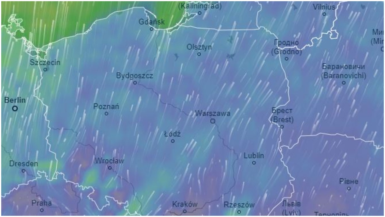Silne uderzenie w północnej Polsce. Jest niebezpiecznie, przekroczono stan ostrzegawczy