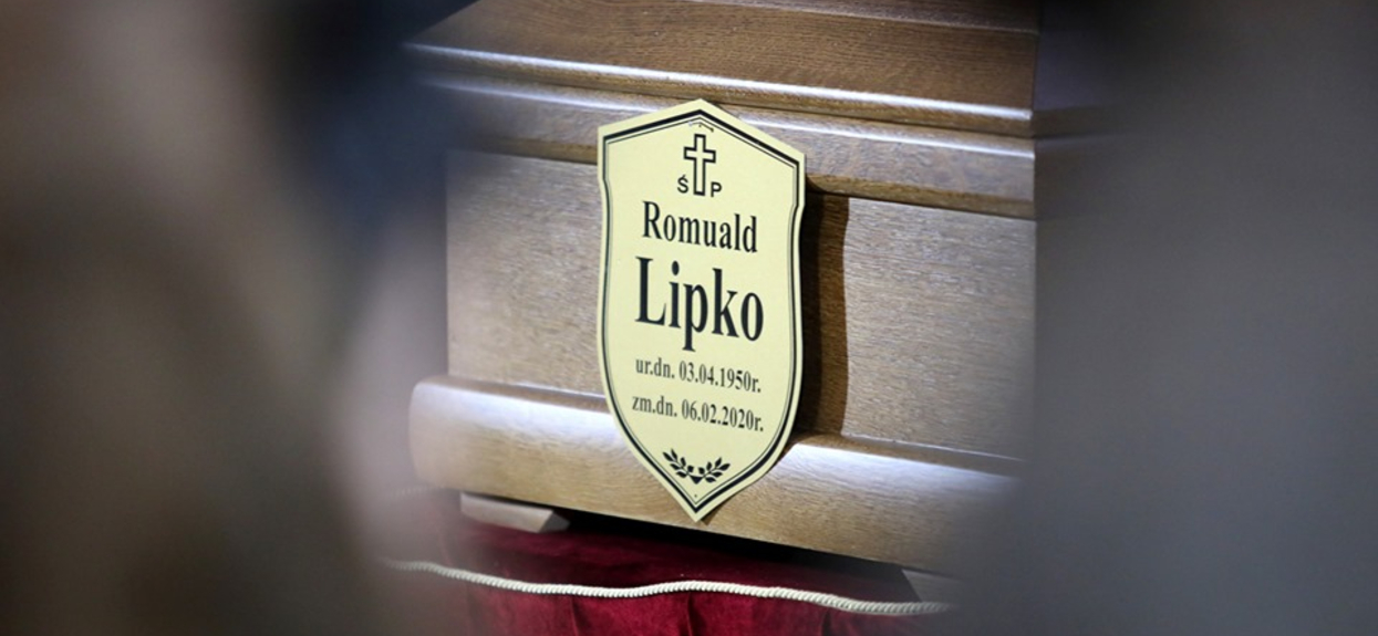 Skandal na pogrzebie Romualda Lipki. Nie powinno się wydarzyć