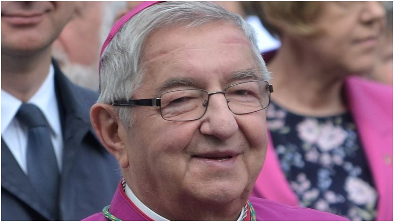 Arcybiskup Sławoj Leszek Głódź w sądzie. Zeznawał w sprawie gwałtu