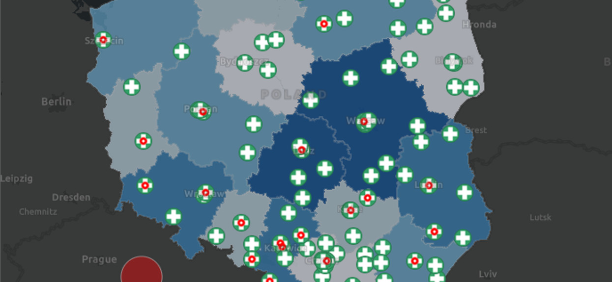 Koronawirus w Polsce powstała specjalna mapa, każdy powinien się z nią
