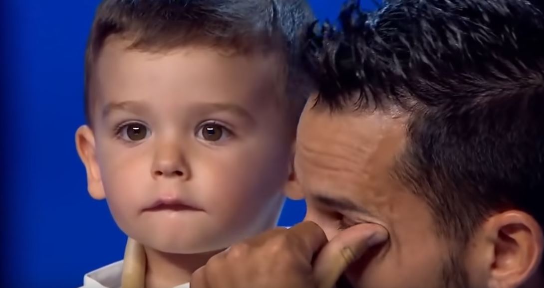 Tata wniósł 2-latka na scenę "Mam talent". Nikt nie przewidział, co zaraz zrobi, jurorzy złapali się za głowy