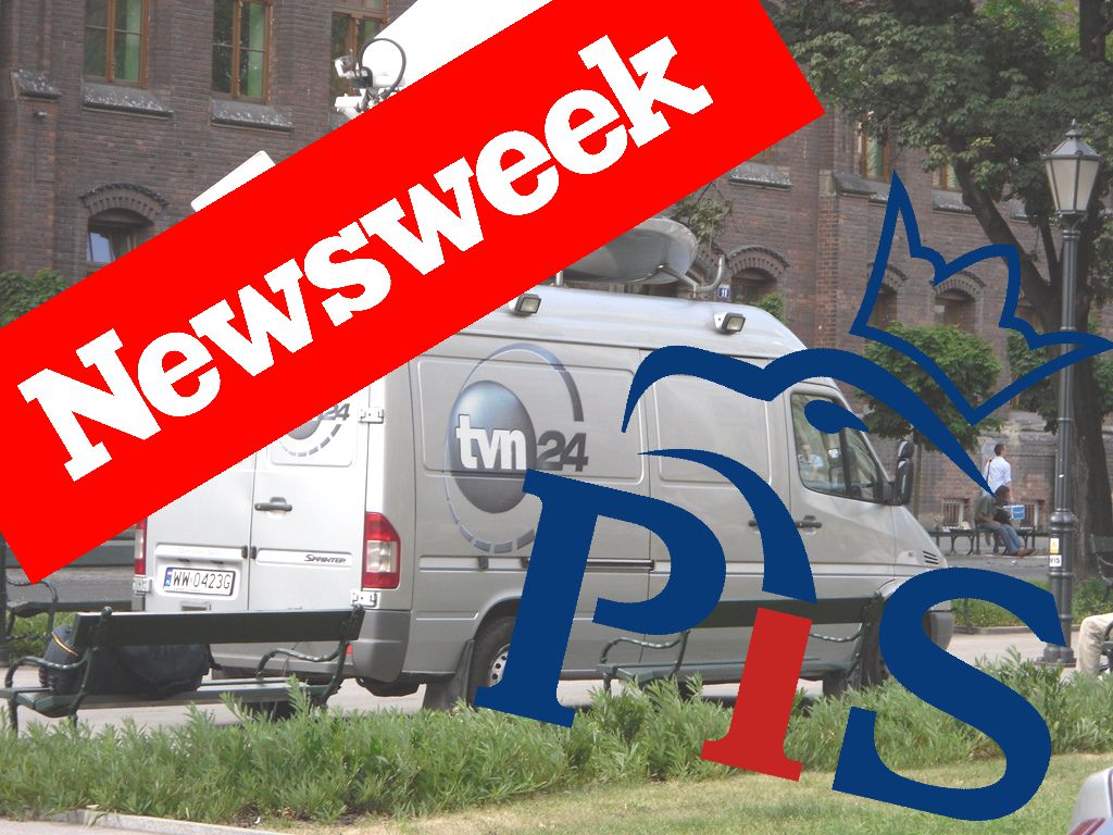 SENSACJA! Newsweek i TVN oskarżone o tajną współpracę z PIS